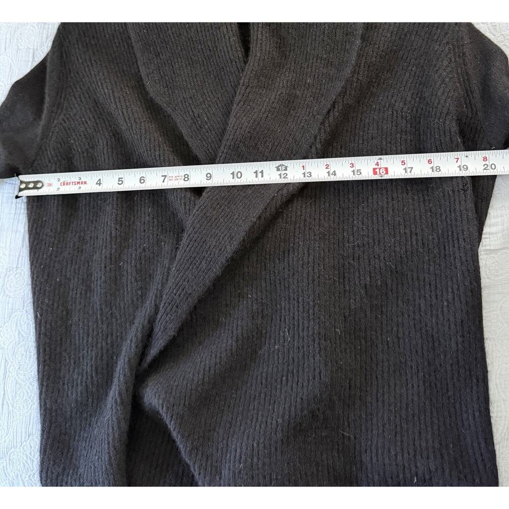 White + Warren Essential Sage or Pale Green‎ 100% Cashmere Trapeze Cardigan - Picture 7 of 7